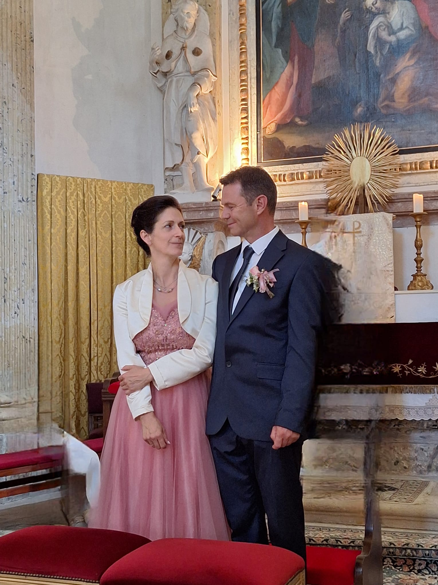 Horst Rieder bei seiner Hochzeit im Schloss Ebenthal